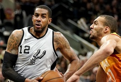 Kết quả NBA 24/03: 45 điểm của LaMarcus Aldridge giúp Spurs thắng Jazz đầy kịch tính