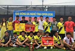 Giải bóng đá Nghệ Tĩnh Open lần VIII-2016: Ngày hội lại đến