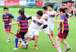 Ngày hội bóng đá trường tiểu học Đoàn Thị Điểm: Nụ cười hơn chiến thắng