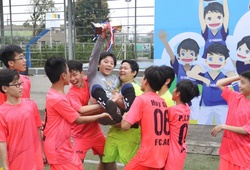 THCS Nguyễn Phong Sắc vô địch Festival bóng đá học đường U.13 Yamaha 2016 khu vực Hà Nội