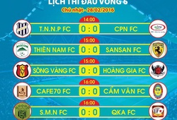 Vòng 6 giải Cựu Viên Open 2016: Nóng bỏng ngôi đầu