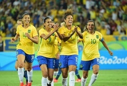 Bóng đá nữ Olympic 2016: Brazil sớm giành vé vào tứ kết
