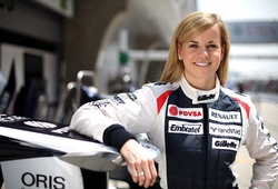 Bóng hồng F1 Susie Wolff đòi quyền lợi cho phái nữ