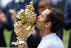 Đánh bại Cilic, Federer trở thành tay vợt vĩ đại nhất Wimbledon