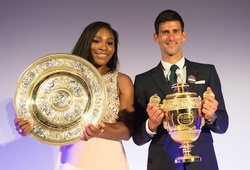 Djokovic và Serena tiếp tục được vinh danh