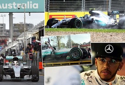 Đua thử Australian GP: Rosberg ngồi xem Hamilton trình diễn