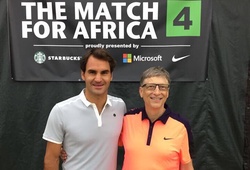 Federer “song kiếm hợp bích” cùng Bill Gates làm từ thiện