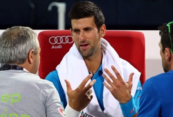 Gặp vấn đề lạ, Djokovic phải bỏ cuộc ở Dubai Championships