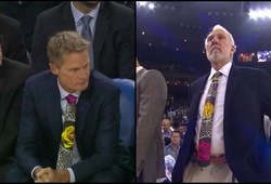Các HLV đeo cà vạt sặc sỡ hay cách làm từ thiện kiểu NBA