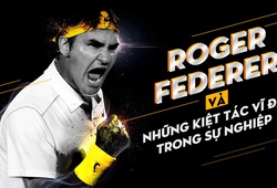 Infographic: Roger Federer và những kiệt tác vĩ đại sự nghiệp