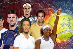 Infographic: Tuổi vô địch Grand Slam của những tay vợt xuất chúng