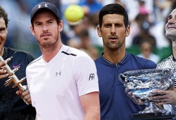 Murray, Djokovic bước sang tuổi 30: Bài học từ Federer và Nadal