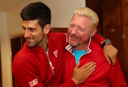 Novak Djokovic chia tay HLV Boris Becker