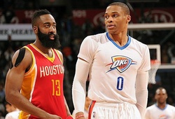 Tranh MVP NBA 2016-2017: Trời sinh Harden, sao còn Westbrook!