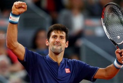 Video: Djokovic lọt vào tứ kết Madrid Open với chiêu lừa đối thủ