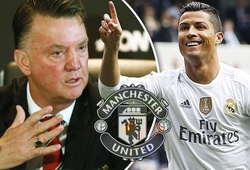 Van Gaal công khai tham vọng sở hữu Ronaldo