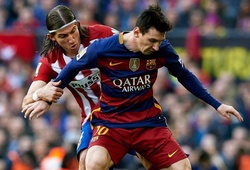 Vieri : “Đạp Messi, Filipe Luis xứng đáng treo giò 10 trận”