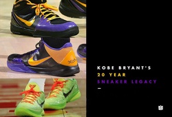 Di sản giày bóng rổ Kobe (Kỳ 4): Sự thăng hoa của giày cổ thấp