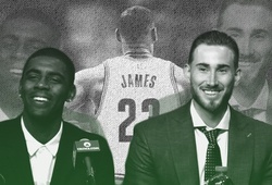 LeBron James từng ngăn cản Irving và Hayward thành đôi thế nào?