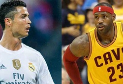 LeBron James vượt mặt Cristiano Ronaldo ở khả năng kiếm tiền