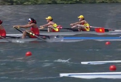 Olympic 2016: Chèo thuyền Việt Nam xếp thứ 4 vòng vé vớt