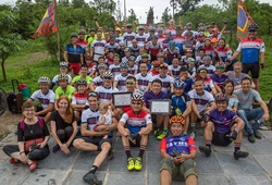 Cộng đồng xe đạp cùng nhau chinh phục dốc Đền Gióng ủng hộ từ thiện