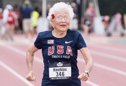 Cụ bà 101 tuổi lập KLTG chạy 100m: bí quyết nhờ...cưới người chồng tốt