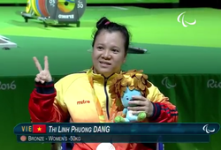 Paralympic 2016: Đặng Thị Linh Phượng xuất sắc giành HCĐ môn cử tạ