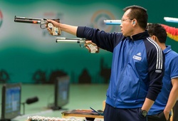 Hoàng Xuân Vinh "đánh rơi" vé CK 50m súng ngắn Cúp thế giới 2017