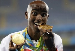 Olympic 2016: Mo Farah hoàn thành "cú đúp vàng" 5.000m và 10.000m