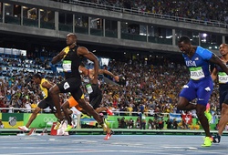 Olympic 2016: Usain Bolt dễ dàng vượt Gatlin giành HCV 100m lần 3