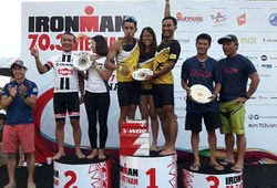 Tranh cãi nảy lửa chức vô địch đồng đội Ironman 70.3 Vietnam 2017