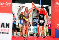 Vợ quán quân Ironman 70.3 Vietnam lần 7 vô địch IM 70.3 Nam Phi