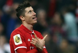 Lewandowski lập cú đúp, Bayern tiến vào bán kết cúp QG Đức