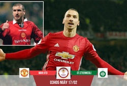 Man Utd - St Etienne: Nhìn Ibra, nhớ "đại ca" Cantona 