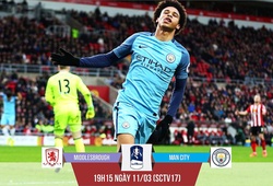 Middlesbrough - Man City: Trừng trị "kẻ ru ngủ"? 