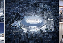 Tròn mắt khám phá sân mới của Tottenham bằng đồ họa 3D