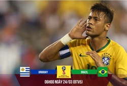 Uruguay - Brazil: Trông chờ “kịch sĩ” Neymar