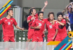 SEA Games 29: Thắng đậm Brunei, Myanmar giành vé vào bán kết