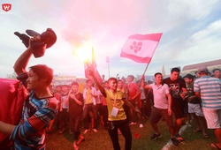 Cảm xúc vỡ òa khi Nam Định trở lại V League sau 7 năm