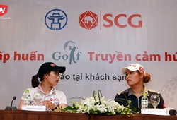 Hai chị em Thái Lan đến Việt Nam truyền cảm hứng cho các golfer trẻ