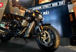 Harley-Davidson Street rod 2017 ra mắt dưới cái nóng 42 độC