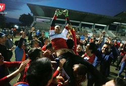 Hoàng Diệu vỡ òa khi giành chức Vô địch Cúp Kết nối 2017