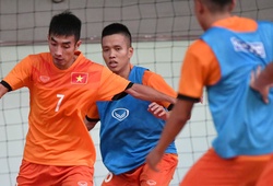 Futsal Việt Nam luyện tập chuẩn bị cho cuộc đối đầu với Paraguay