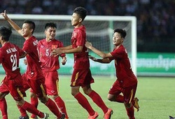 HẾT GIỜ U.16 Việt Nam 1-0 U.16 Campuchia: Hiên ngang vào Chung kết