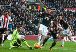 Sunderland 2-1 Man Utd: Không quà cho Love!