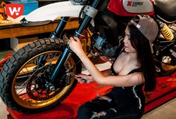 Người đẹp Sài Thành quyến rũ bên dàn siêu môtô Ducati