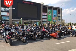 Sôi động ngày hội quy tụ cả ngàn xe Harley Davidson tại Hà Nội