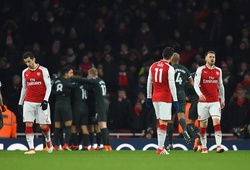 3 thống kê gây sốc khiến Arsenal lại gục ngã trước Man City