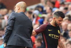 Aguero và nỗi ám ảnh trung phong dưới tay Guardiola 